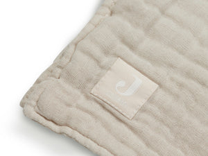 DECKE WRINKLED COTTON - 75X100 CM NOUGAT