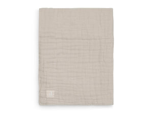 DECKE WRINKLED COTTON - 75X100 CM NOUGAT