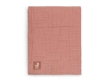 Lade das Bild in den Galerie-Viewer, DECKE WRINKLED COTTON 75X100 CM - ROSEWOOD
