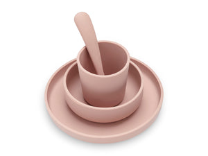 KINDERGESCHIRR- SET SILIKON 4- TLG: