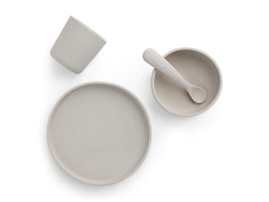 KINDERGESCHIRR- SET SILIKON 4- TLG: