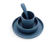 Lade das Bild in den Galerie-Viewer, KINDERGESCHIRR- SET SILIKON 4- TLG:
