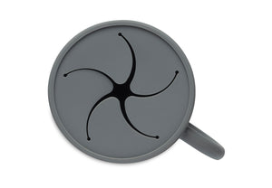 SNACKBECHER SILIKON - STORM GREY