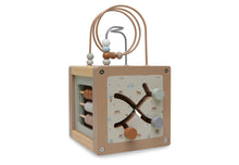 Lade das Bild in den Galerie-Viewer, HOLZ-AKTIVITÄTENWÜRFEL MOTORIK - HOLZ 15x15x15 CM FARM

