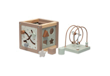 Lade das Bild in den Galerie-Viewer, HOLZ-AKTIVITÄTENWÜRFEL MOTORIK - HOLZ 15x15x15 CM FARM
