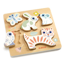 Lade das Bild in den Galerie-Viewer, STECKPUZZLE - BABY ANIMAL

