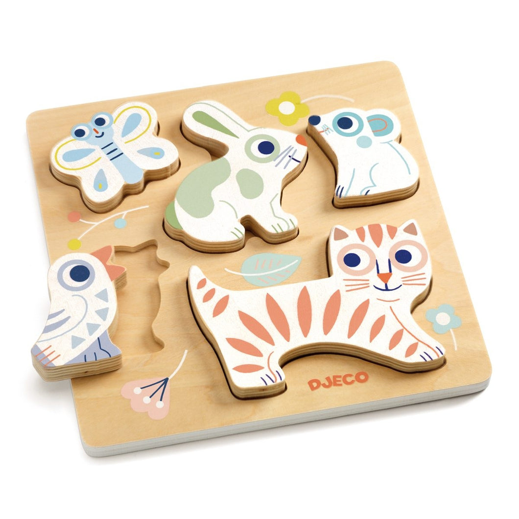 STECKPUZZLE - BABY ANIMAL