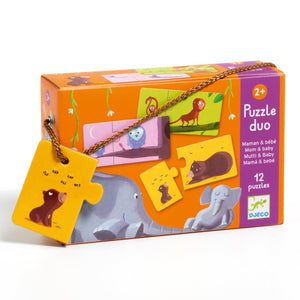 PUZZLE DUO - MAMI & KIND 2+