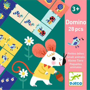 LERNSPIEL - DOMINO - KLEINE TIERE