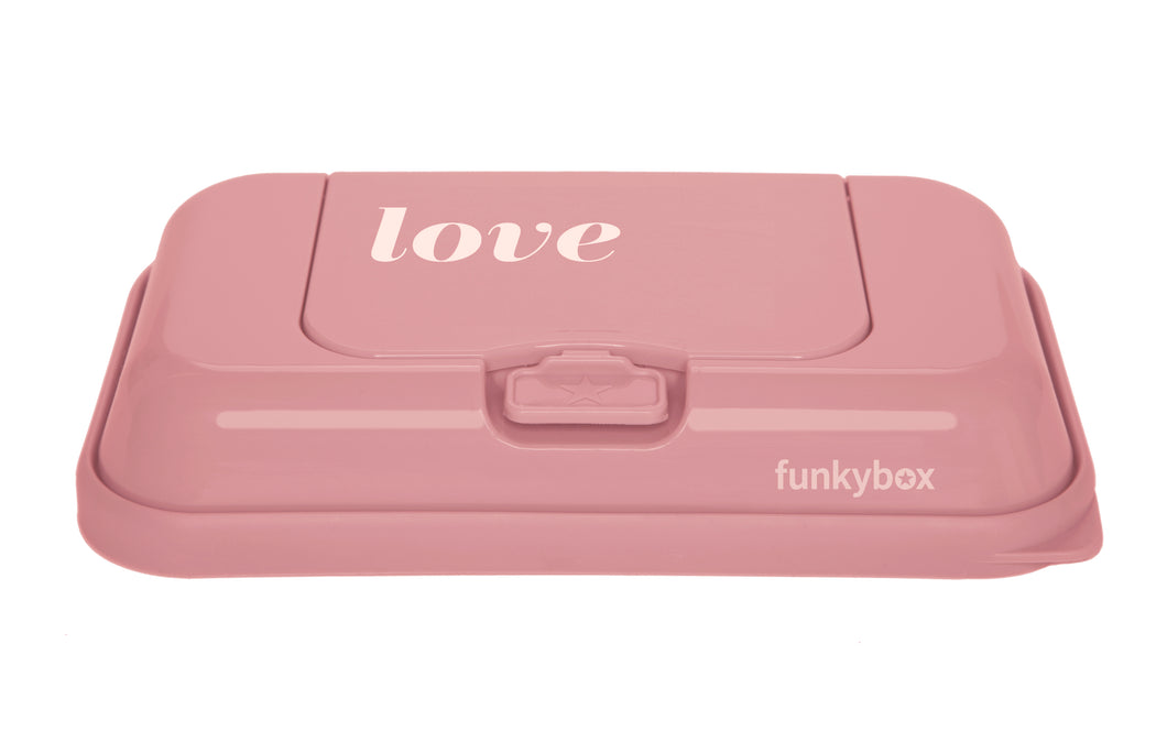 FEUCHTTÜCHERBOX - LOVE - TO GO
