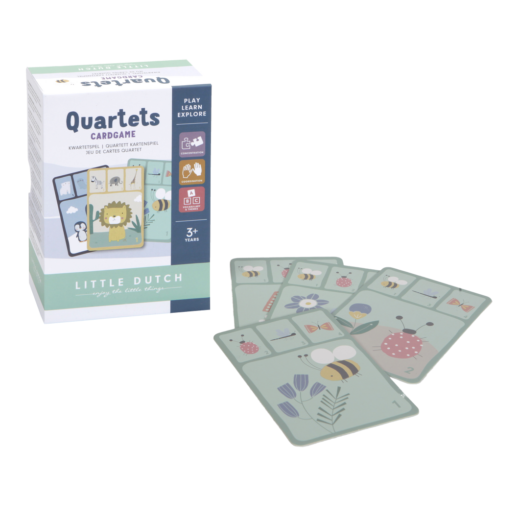 QUARTETT - KARTENSPIEL TIERE