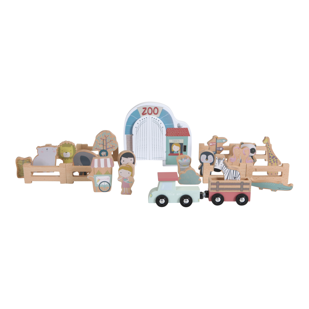 SPIELSET ZOO - HOLZ