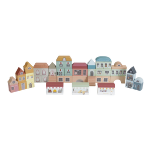 SPIELSET - 50 BAUSTEINE HOLZ