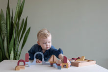 Lade das Bild in den Galerie-Viewer, PURE BAUSTEINE IM HOLZKASTEN 47 - TLG.
