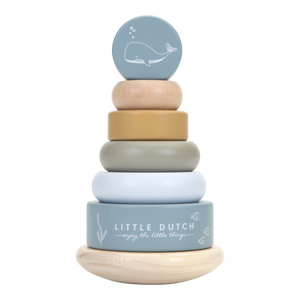 STAPELTURM OCEAN BLAU - LITTLE DUTCH