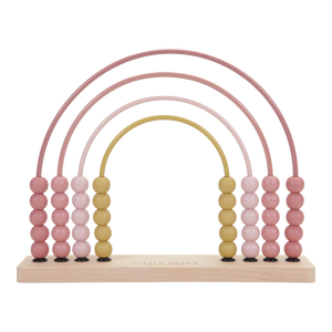 RECHENSCHIEBER REGENBOGEN - ROSA